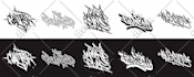 make hand drawn graffiti 3d wildstyle lettering logo art