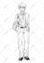 draw a unique style, like a professional manga artist