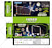 product box packaging design and die cut line