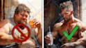 design a before and after youtube anime thumbnail