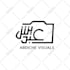 create a creative arabic calligraphy square kufic