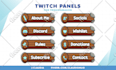make personilzed twitch panel for your stream