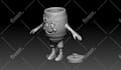 sculpt amazing 3d model in z brush for 3d printing