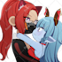 draw cute chibi couple for you