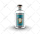 do product packaging label design for bottle wine beer with illustration