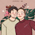 draw cute couple illustration from your photo