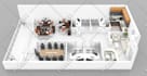 create 2d to 3d floor plan