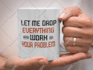 create a unique custom coffee mug design for you