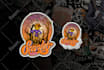 create awesome sticker, patch, logo, and tshirt designs