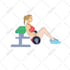 do workout yoga chair exercise patent drawing illustrate