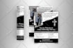 design business, corporate flyer, brochure or leaflet