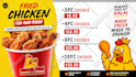 design digital menu, digital menu board or animated  menu