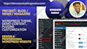 design and customize your wordpress website
