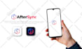 do modern minimalist business logo design for app, startup and company