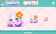 draw great twitch emotes and sub badges for you