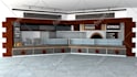 do professional interior design and 3d rendering for you