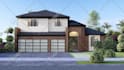 do australian house 3d interior design or exterior facade rendering