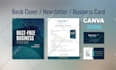 design canva newsletter, magazine, flyer, poster