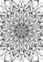 illustrate unique mandala coloring book