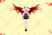 custom vtuber asset, props, wings, tails, chair, microphone for live2d streamer