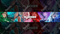 design professional anime or gaming youtube banner