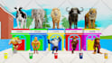create awesome 3d animal animation for kids