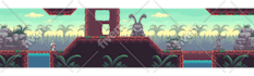create a professional 2d game asset pixelart scenario tile
