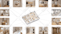 do a 3d render based on your 2d plan