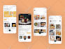 create modern UI UX design for mobile app and website design in figma