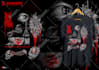 draw a detailed dark art rock gothic illustration