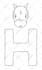 draw any object, image into simple digital line drawing