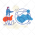 create isometric illustration for website and mobile apps