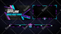 design a professional twitch overlay and streaming package