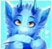draw a furry icon in pixel art and normal style