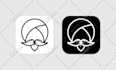 create 3d or flat icons, vector icons for website and app