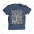 create unique custom vintage illustration for t shirt design