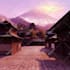 do realistic 3d illustration and background concept art