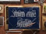 create professional blueprint artwork