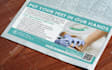design professional newspaper ad, magazine ad, print advert or flyer