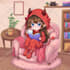 create cute chibi character for your oc, fanart in anime style