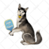 draw a cartoony custom pet portrait