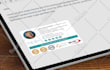 design a professional clickable HTML email signature