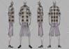 draw character turn around or character reference sheet