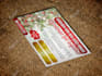 design modern and amazing post card design