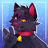 draw a furry or protogen icon art headshot