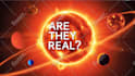 design amazing space and alien thumbnail