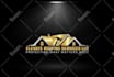 make roofing, home renovation, remodeling and handyman logo