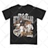 design a professional 90s vintage style bootleg rap tshirt