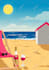 create minimalist landscape illustrations and posters