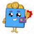 draw your cute chibi anime cartoon character portrait or nft